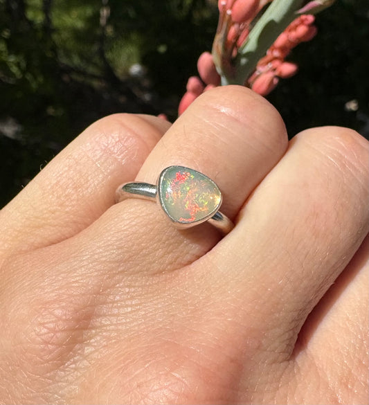 Ethiopian Opal Ring (Size 5.75)