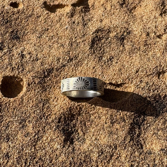 Stamped Ring Band