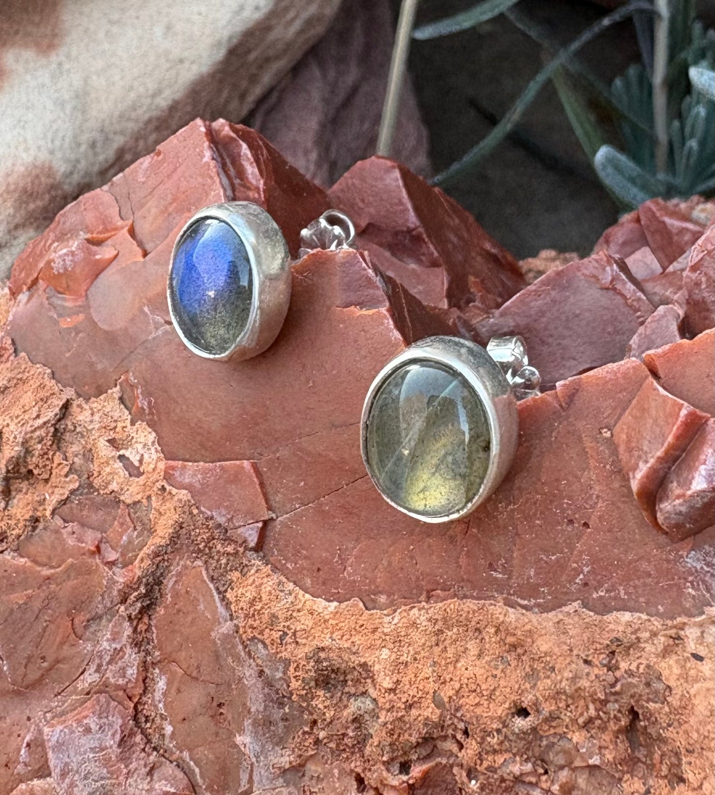 Labradorite Earrings