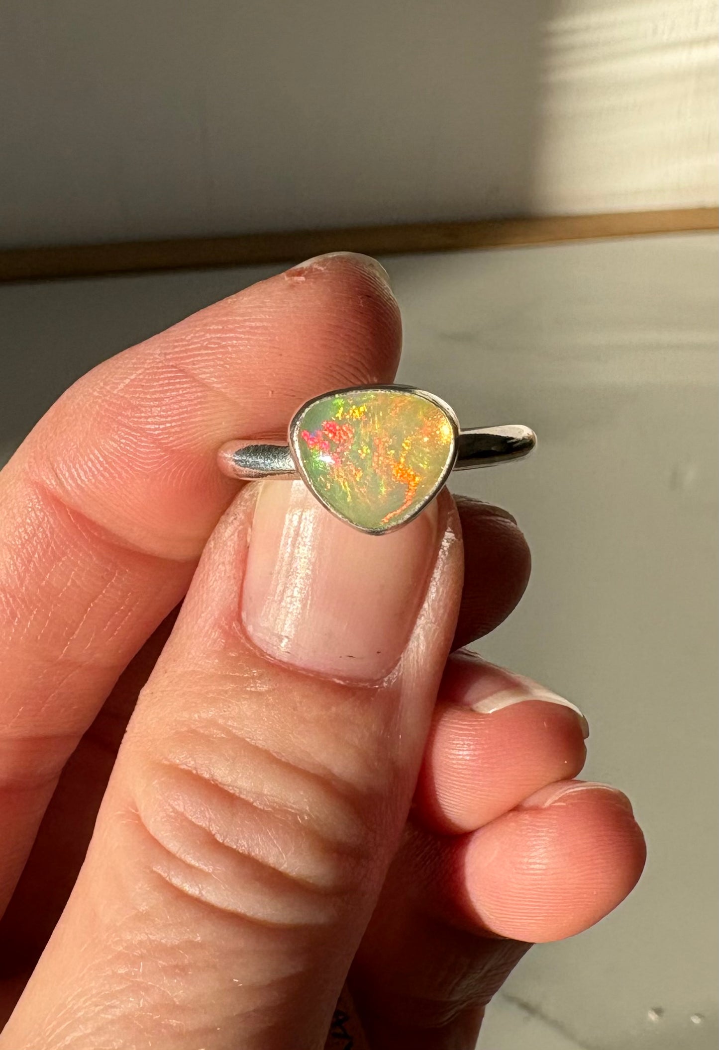 Ethiopian Opal Ring (Size 5.75)