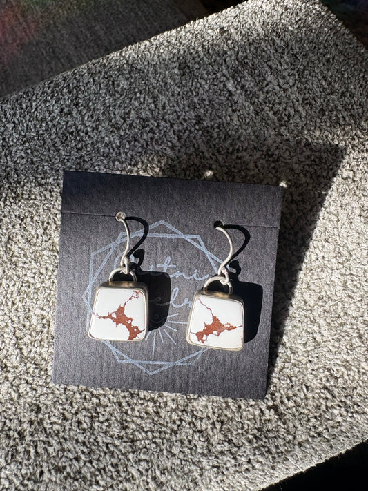 Wild Horse Magnesite Earrings