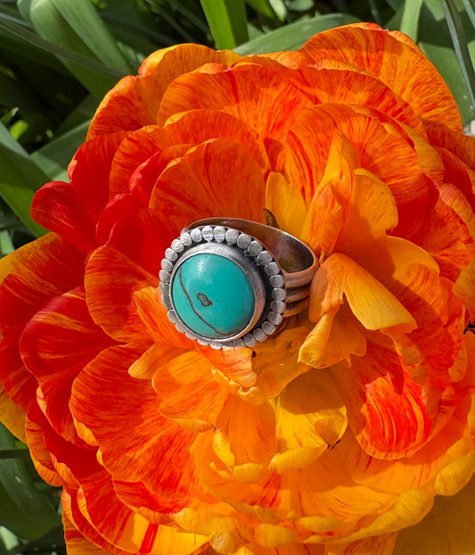 Turquoise Ring (Size 8)