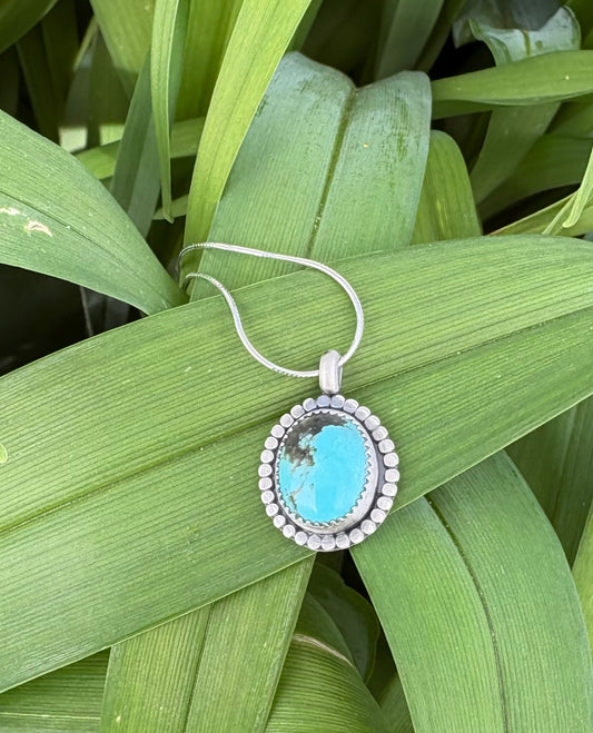 Turquoise Necklace (18 inch chain)