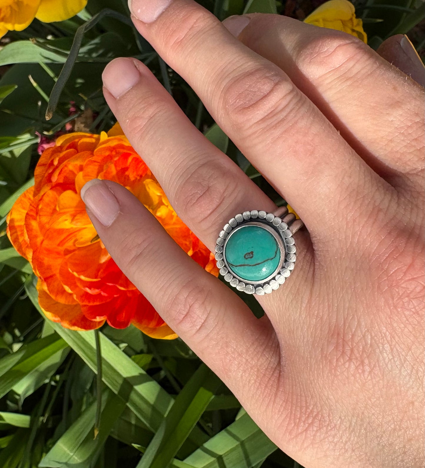 Turquoise Ring (Size 8)