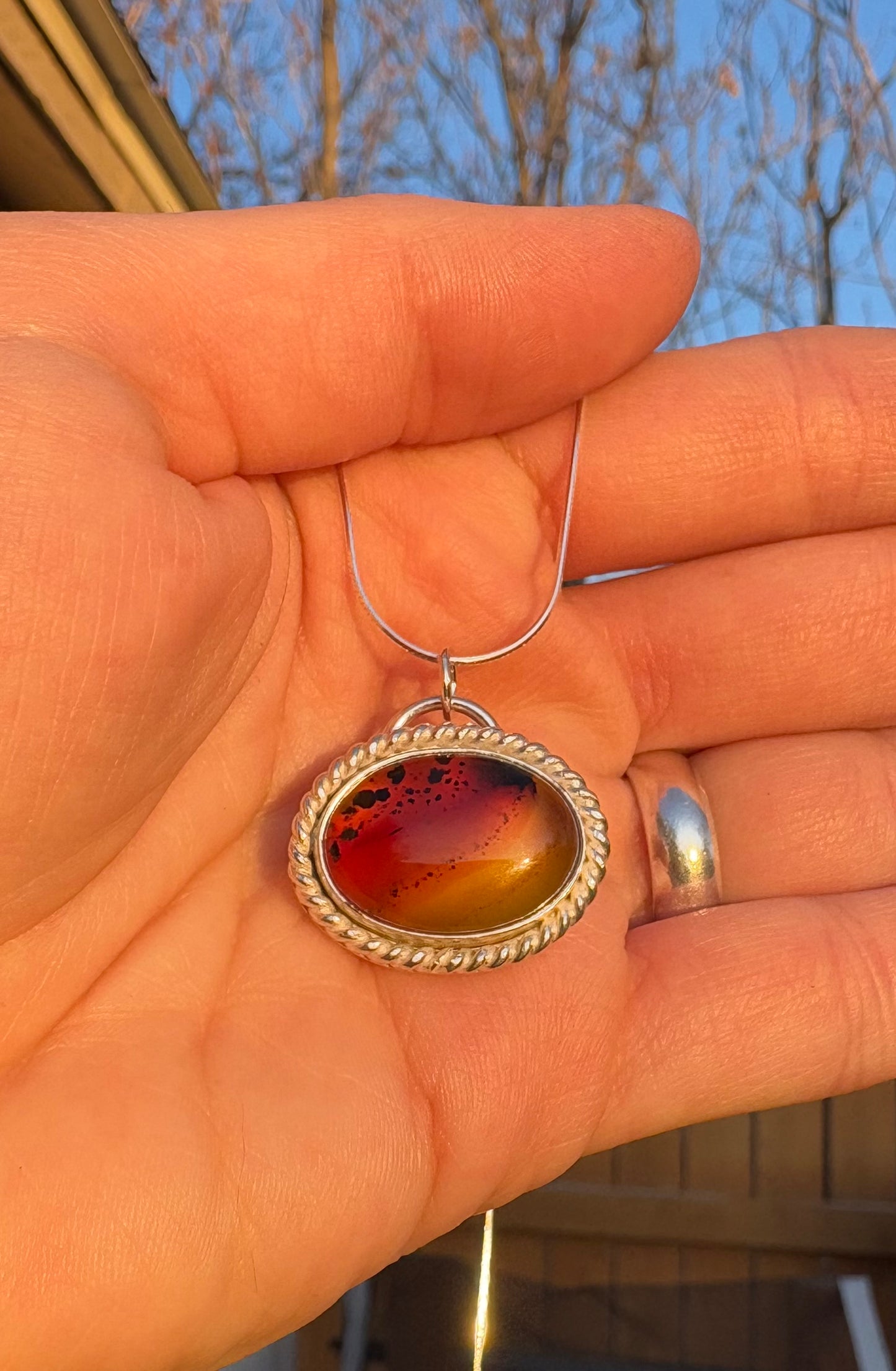 Montana Agate Necklace