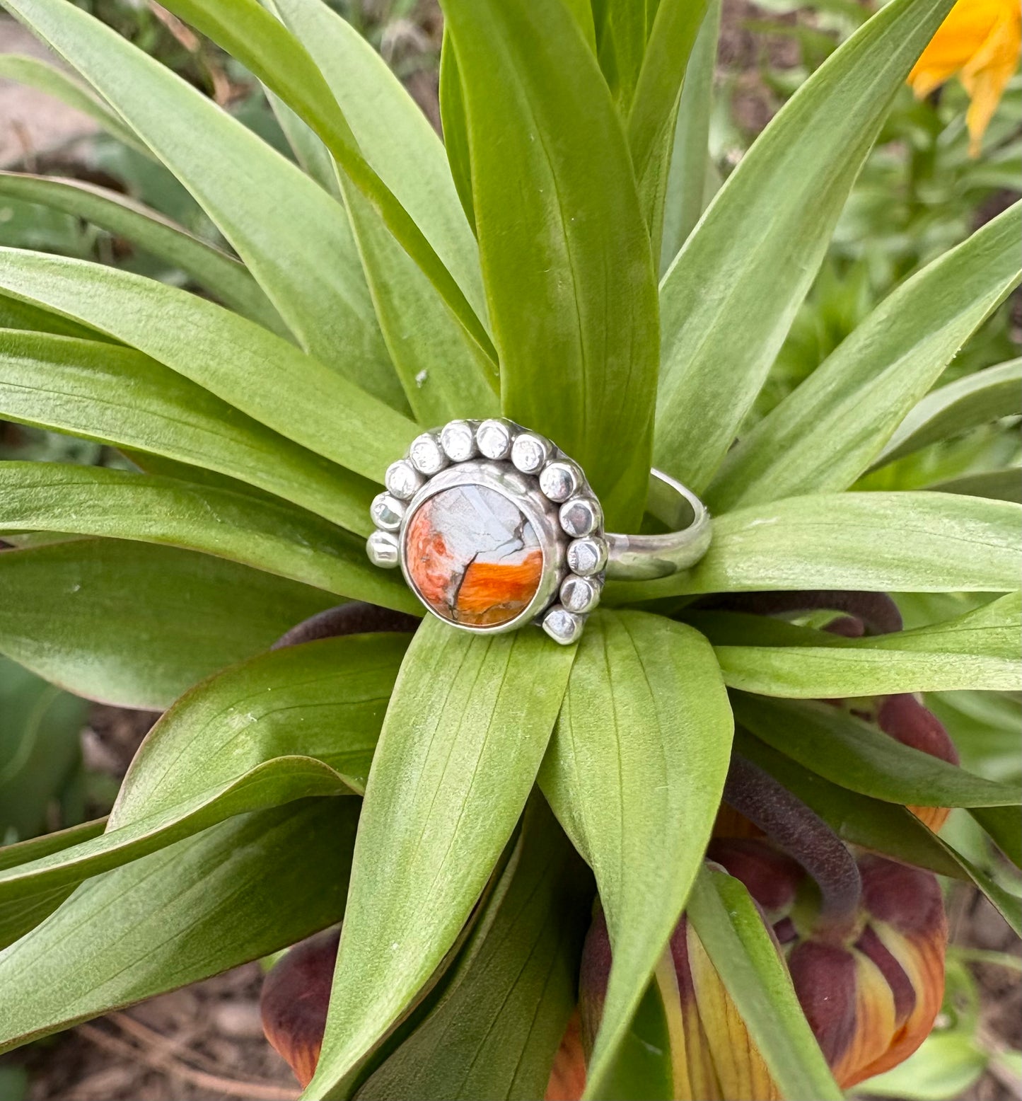 Spiny Oyster Ring (Size 9.5)