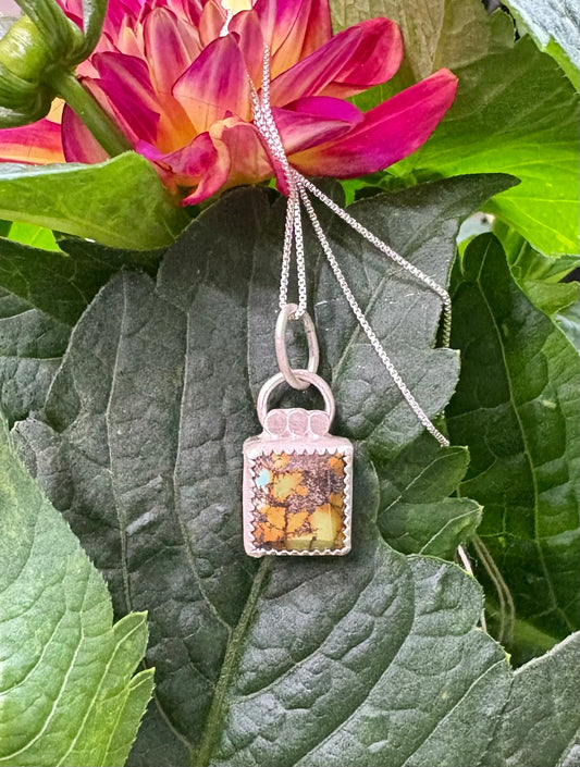 Hubei Turquoise Necklace (16 inch chain)