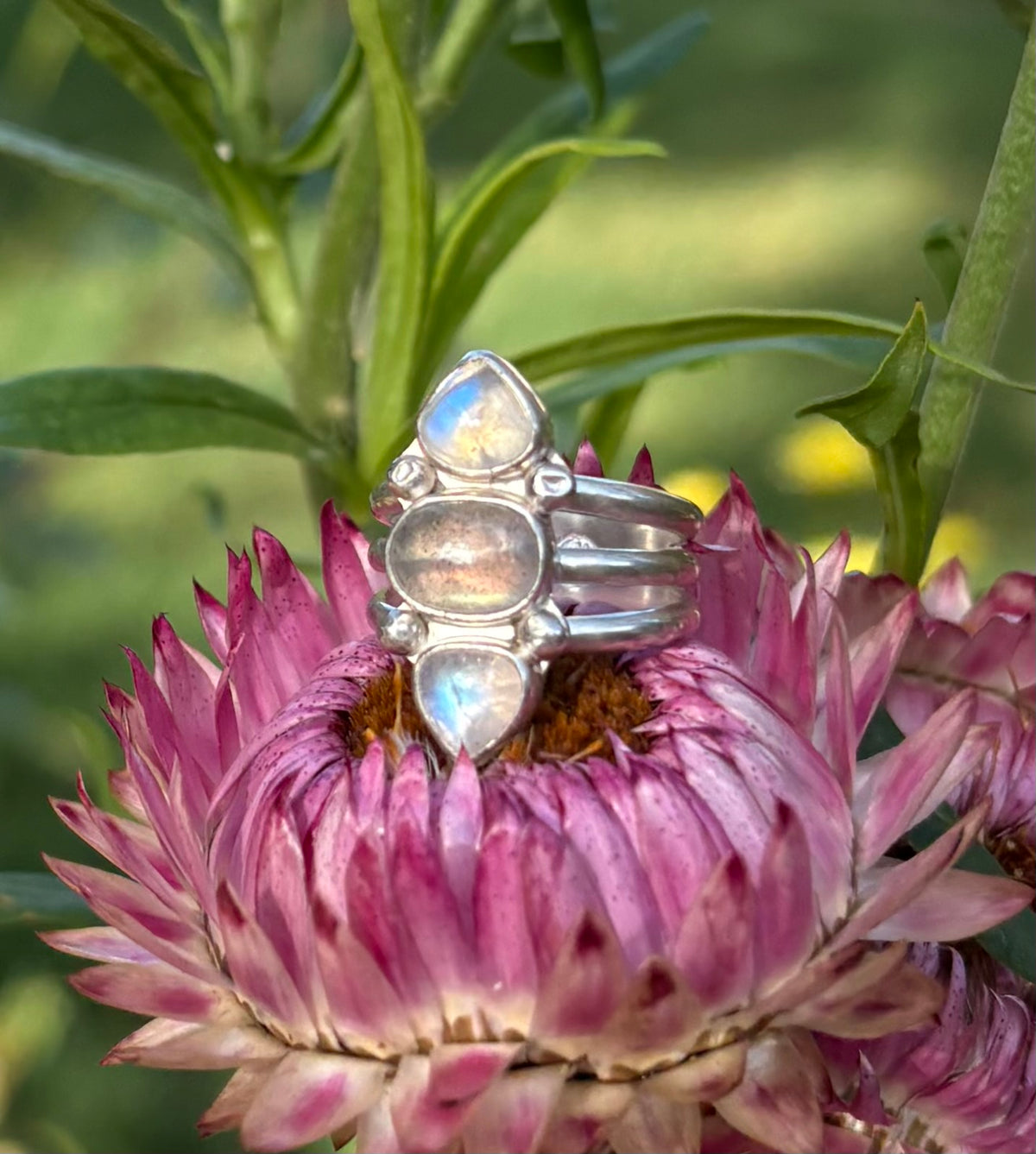 Moonshadow Talisman Ring (Size 4.75)