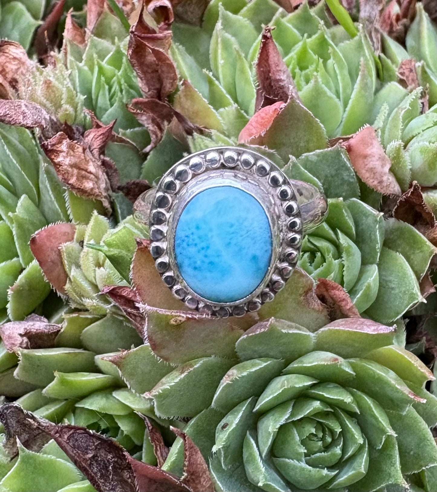 Larimar Ring (Size 7.25)