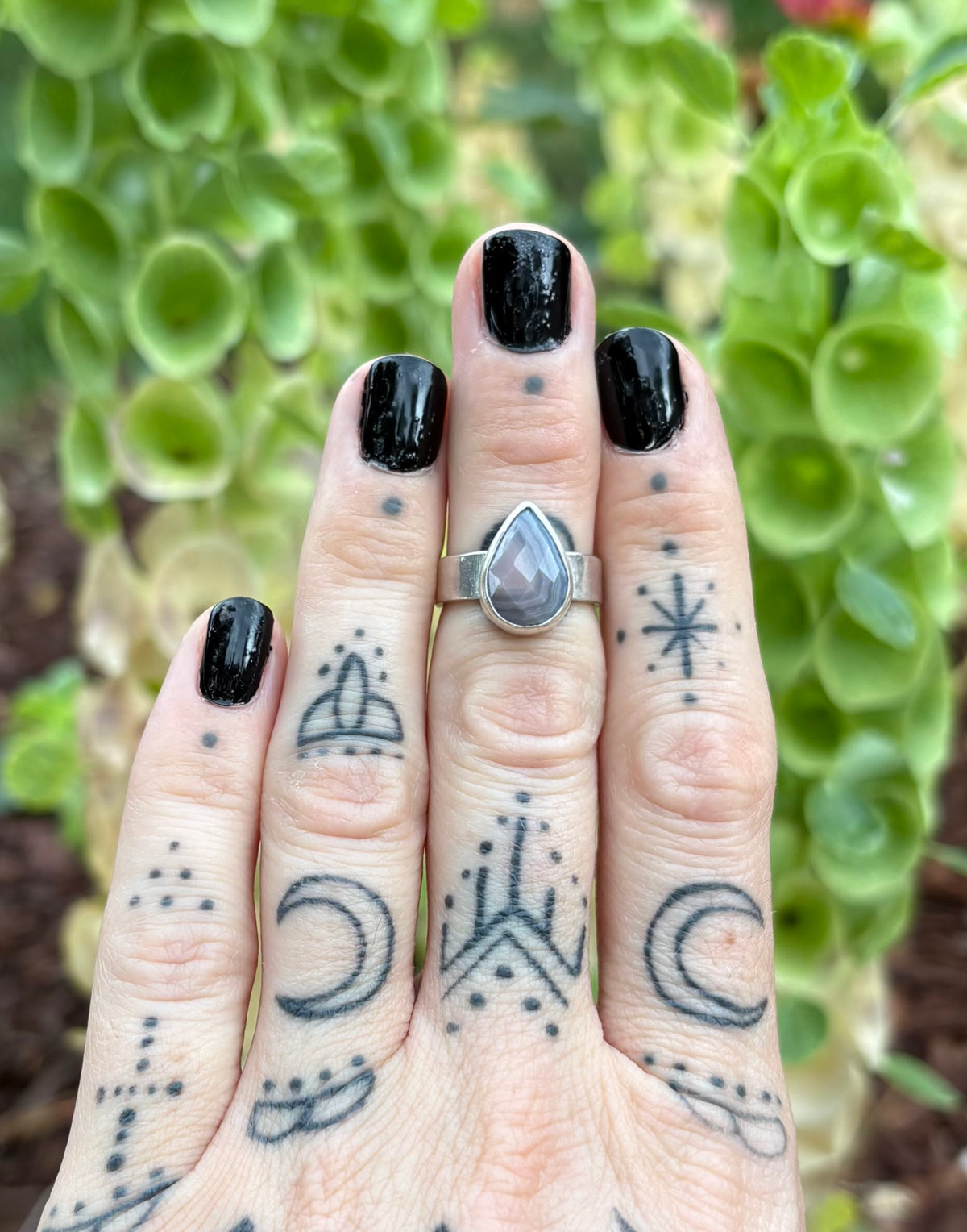 Agate Ring (Size 5)