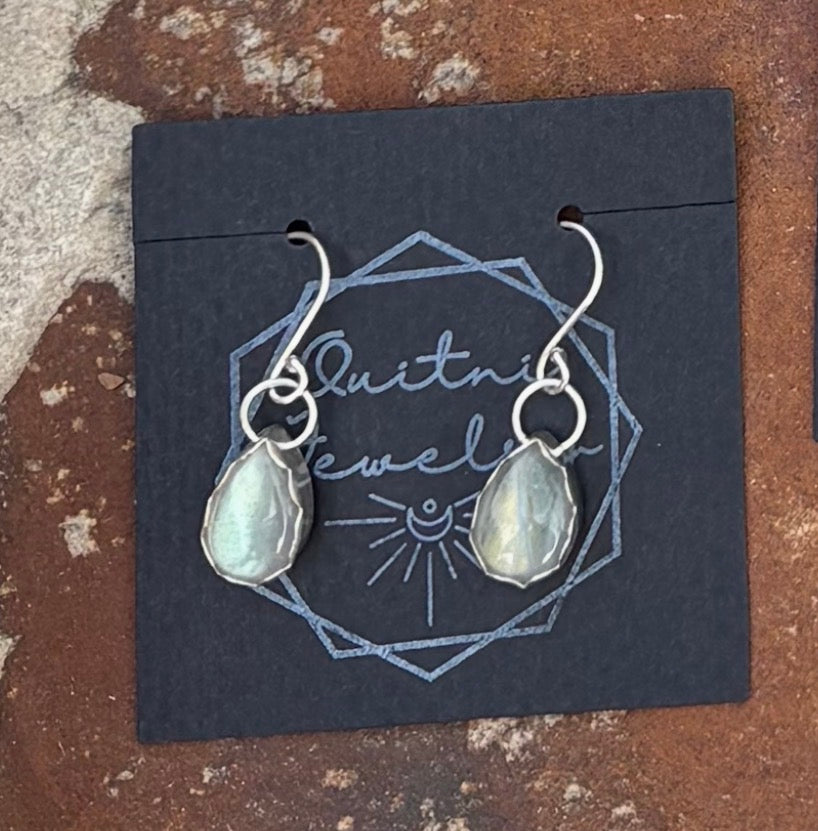 Labradorite Earrings