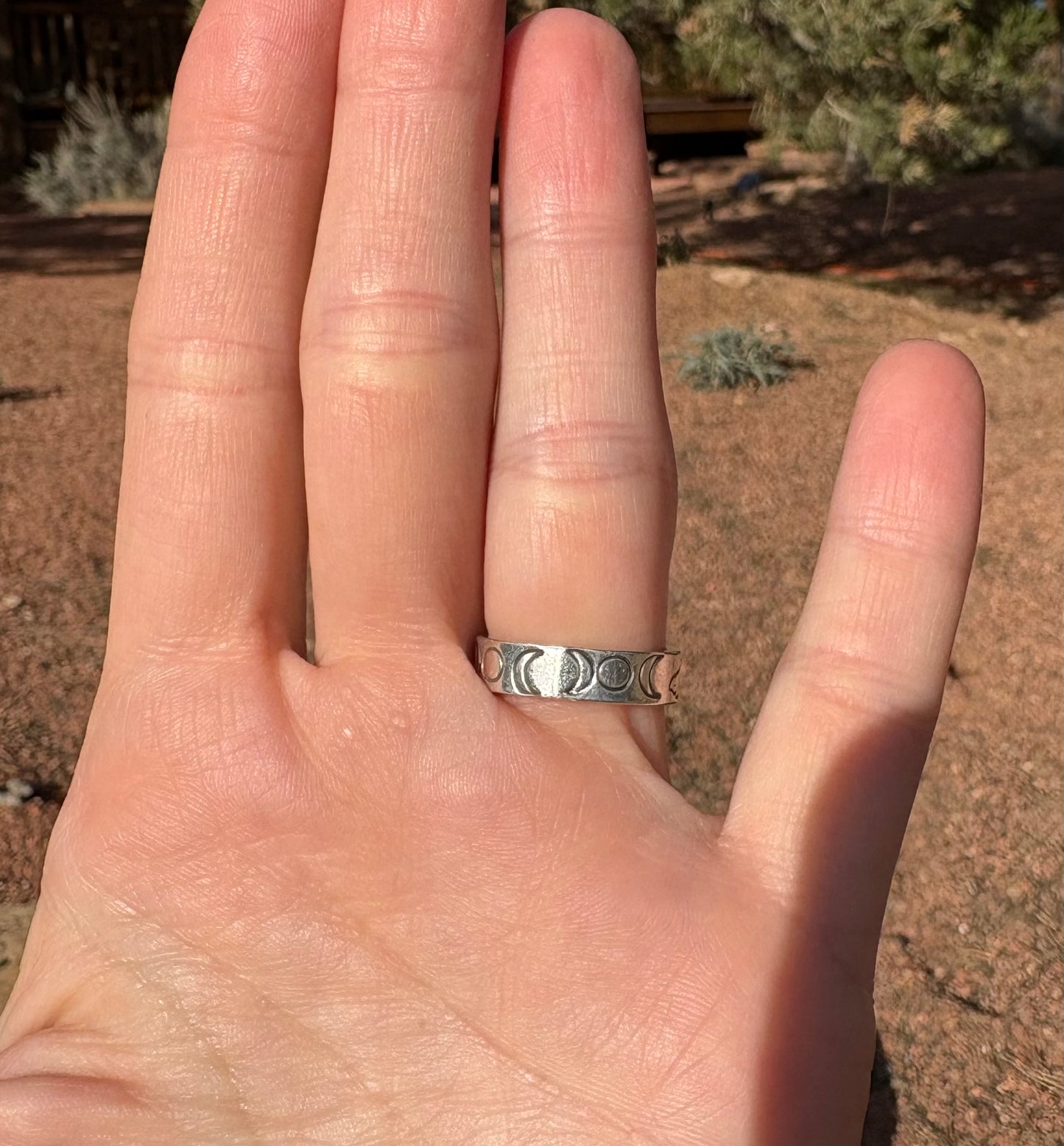 Stamped Ring Band