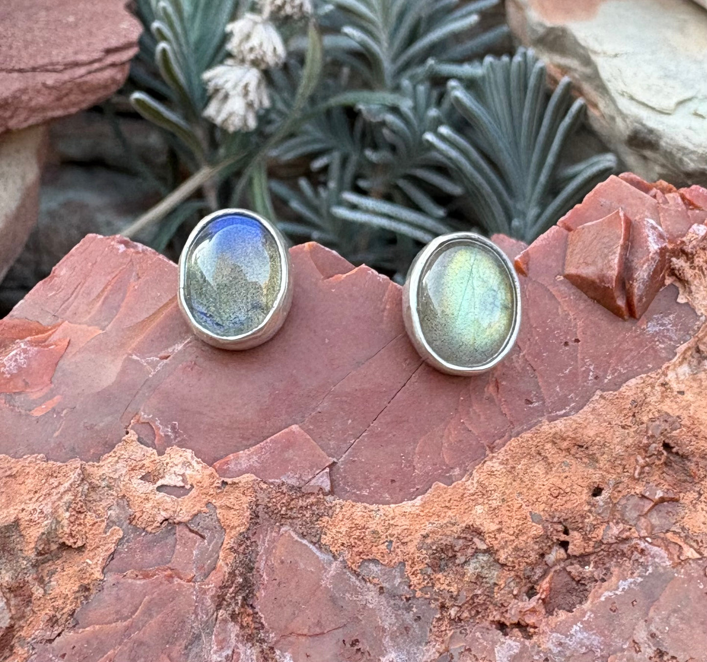 Labradorite Earrings