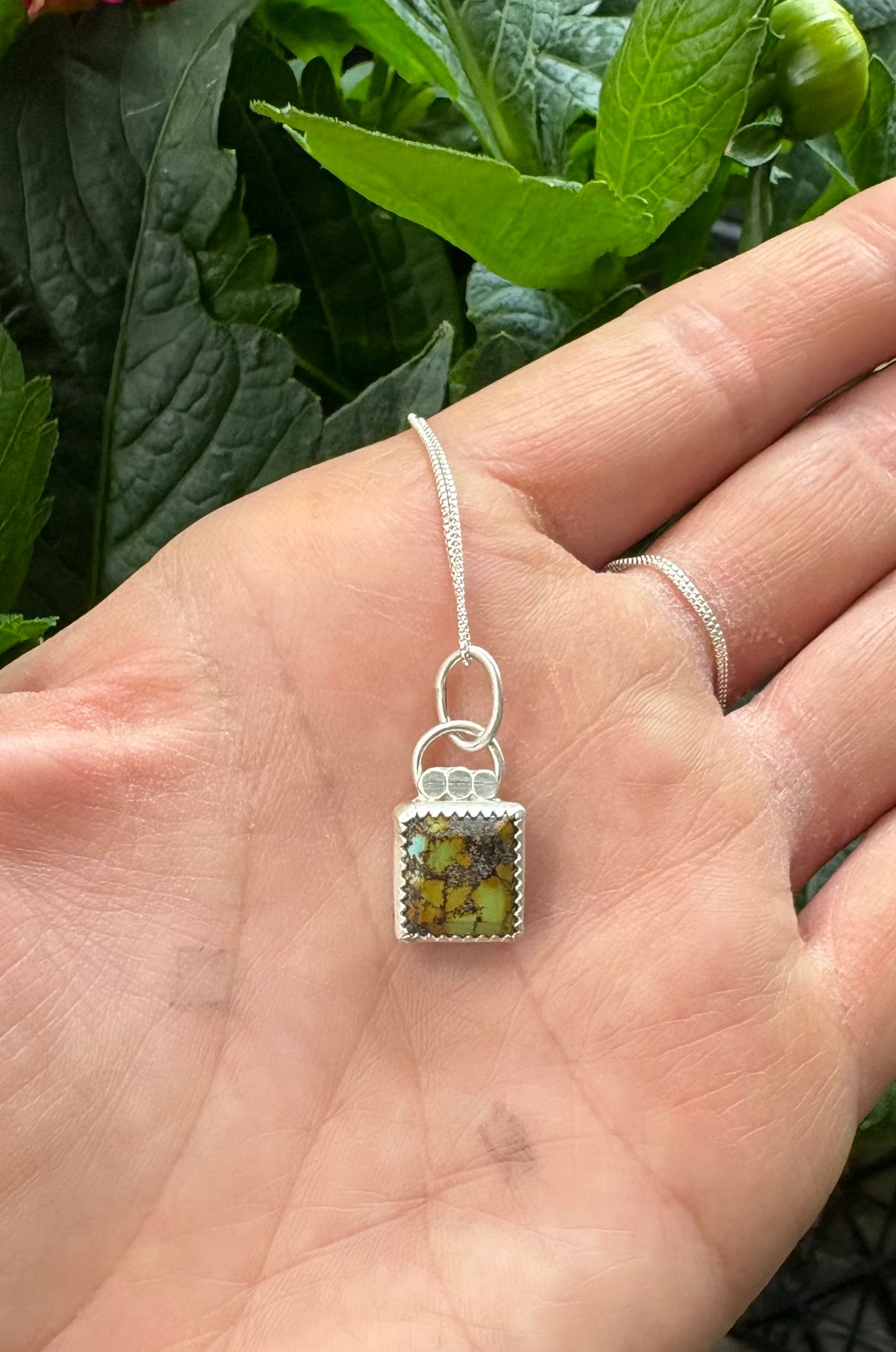 Hubei Turquoise Necklace (16 inch chain)