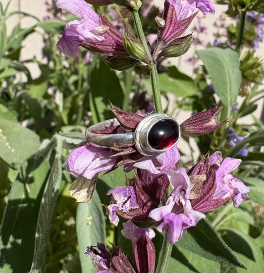 Garnet Ring (Size 5)
