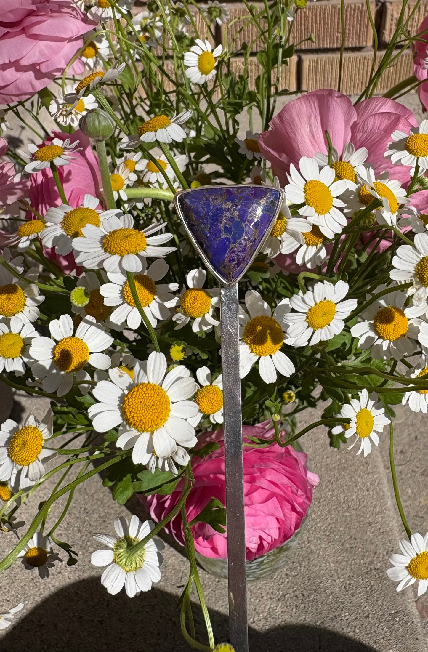 Purple Mohave Turquoise Hair Pin