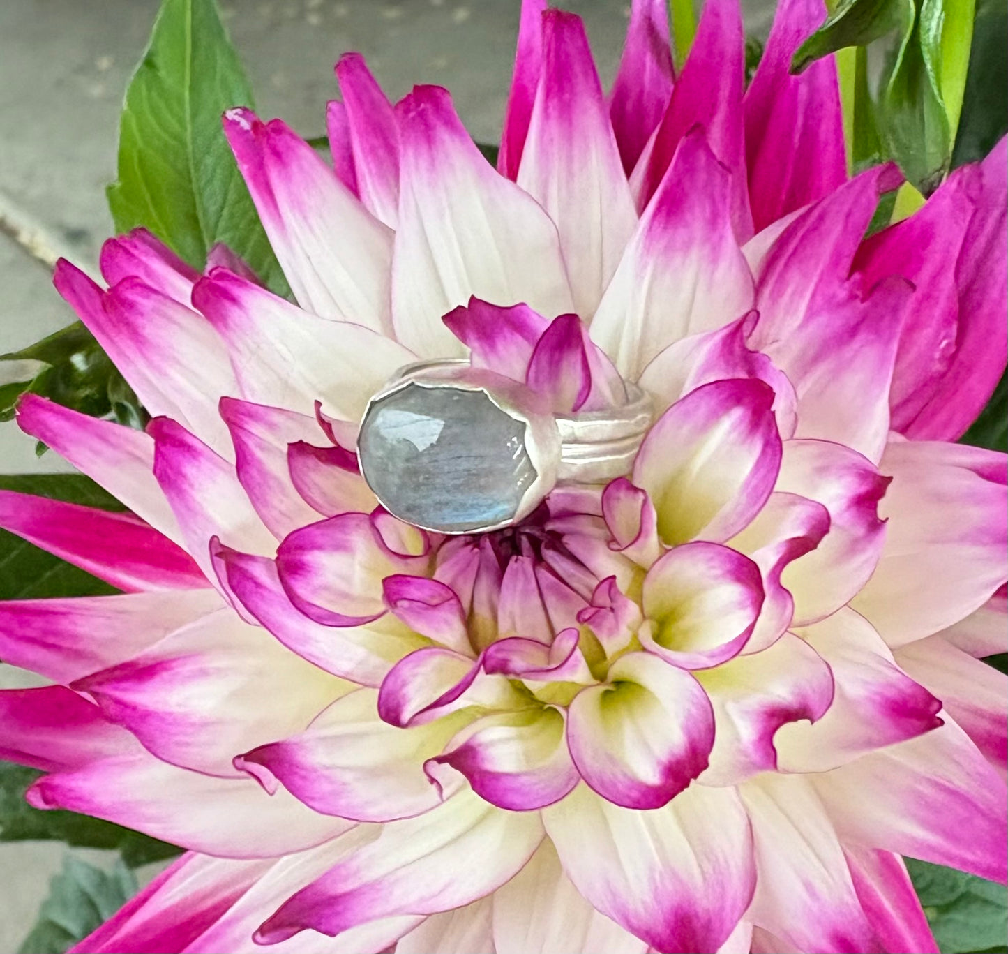 Labradorite Ring (Size 7)