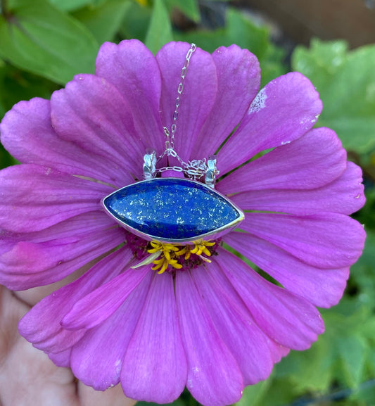 Lapis Lazuli Necklace (18 inch chain)