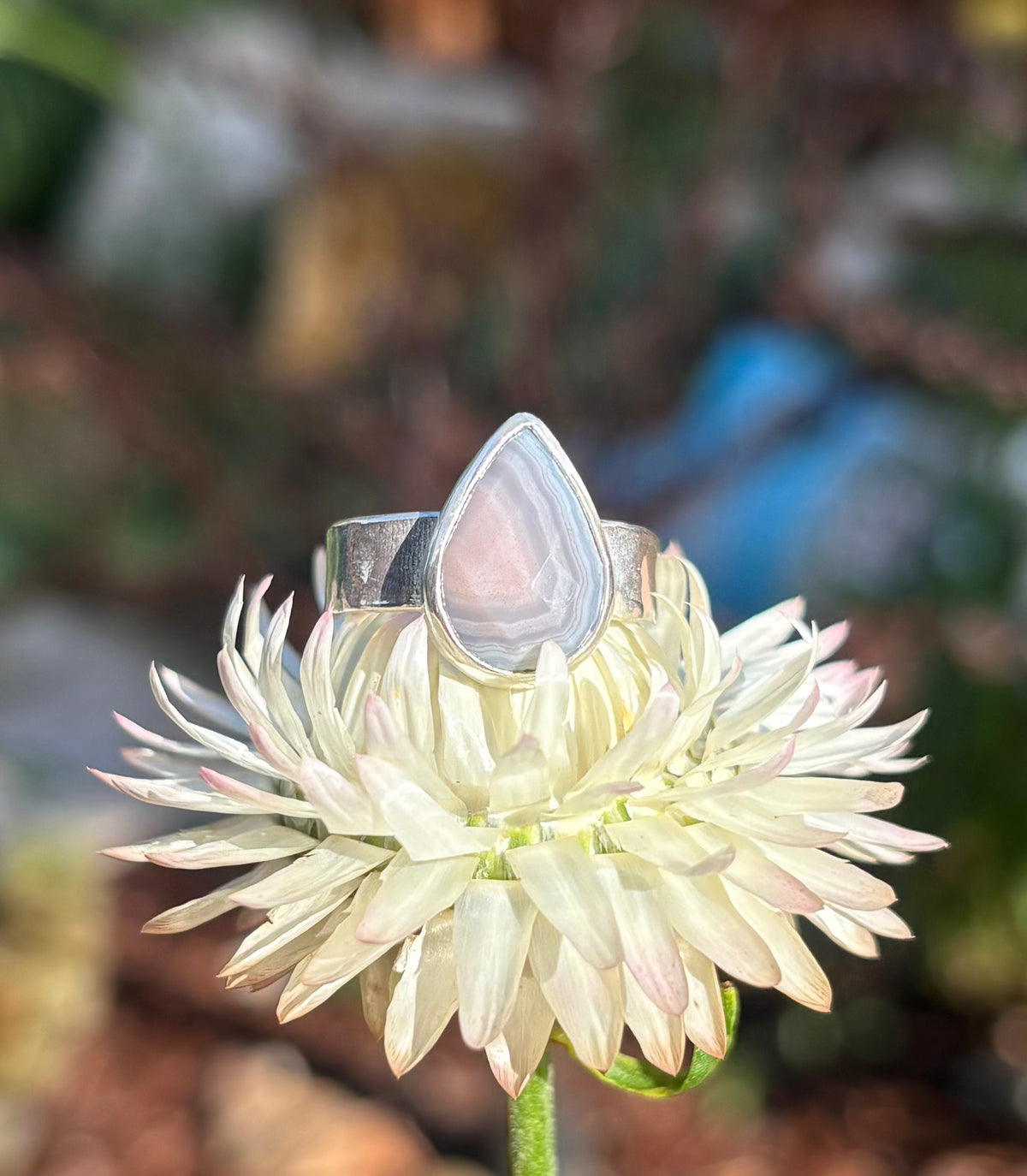 Agate Ring (Size 5)