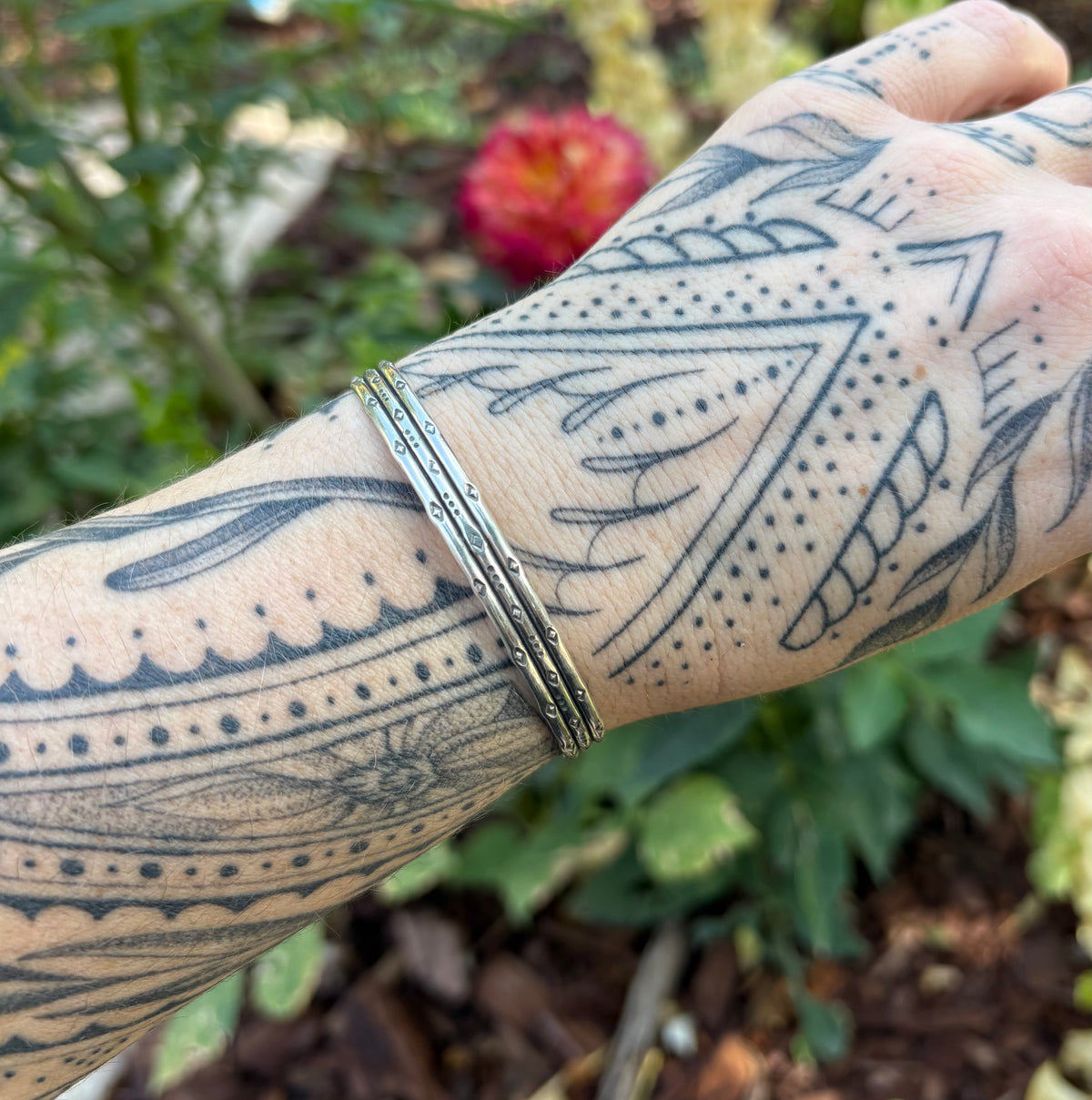 Cosmic Ray Cuff Bracelet