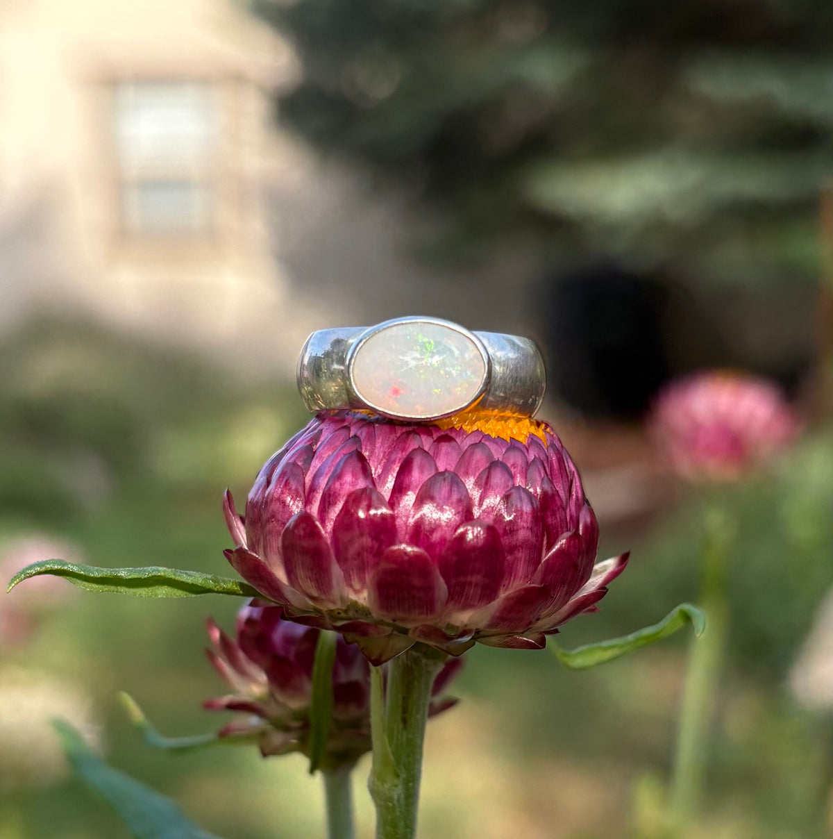 Australian Opal Ring (Size 4.5)