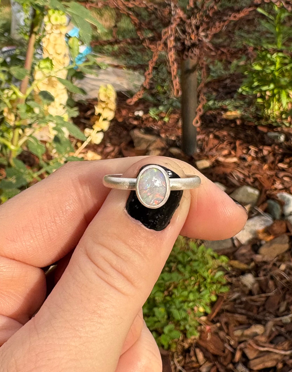 Australian Opal Ring (Size 11.5)