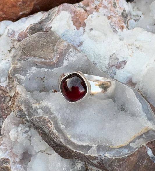 Garnet Ring (Size 6)