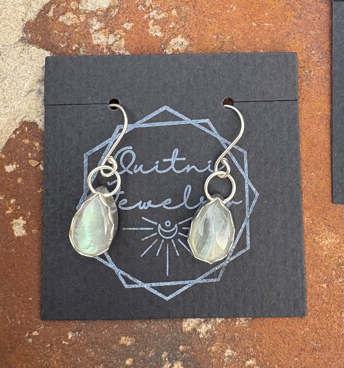 Labradorite Earrings