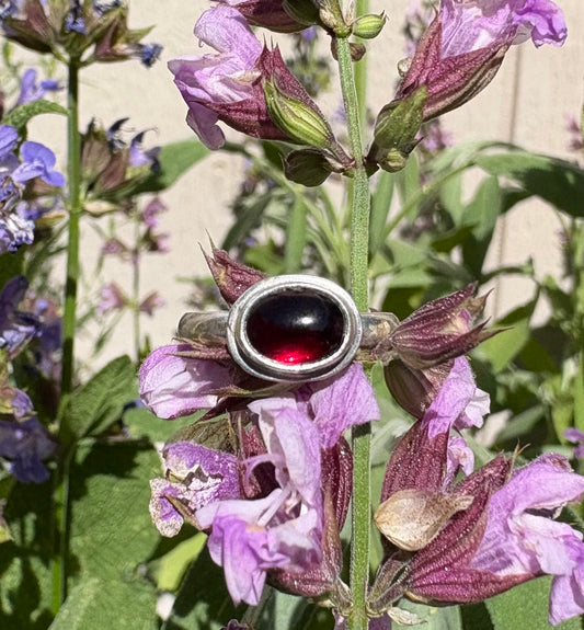 Garnet Ring (Size 5)