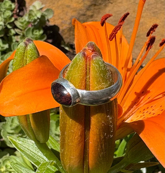 Ethiopian Smoke Opal Ring (Size 8)