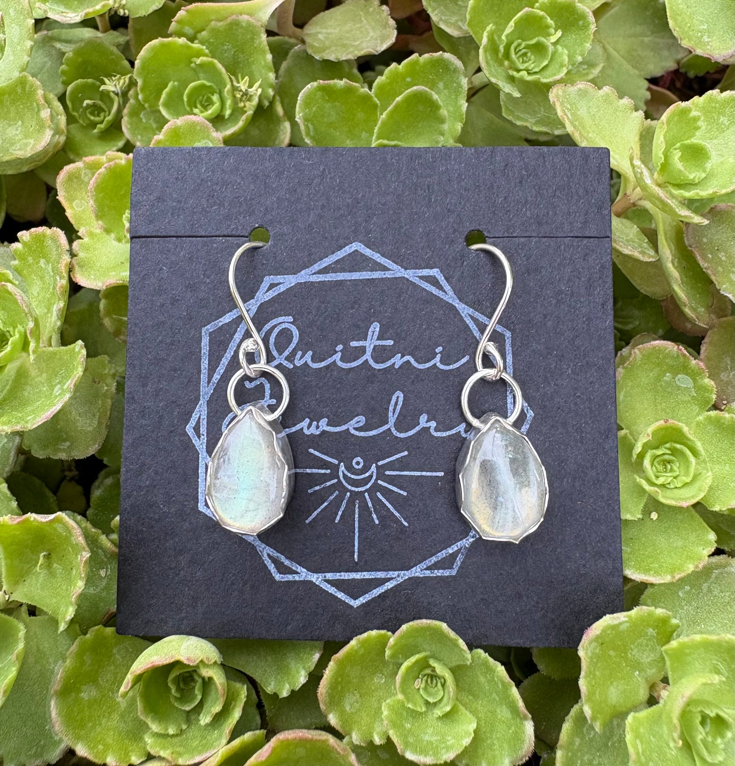 Labradorite Earrings