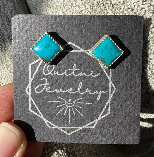 Kingman Turquoise Earrings