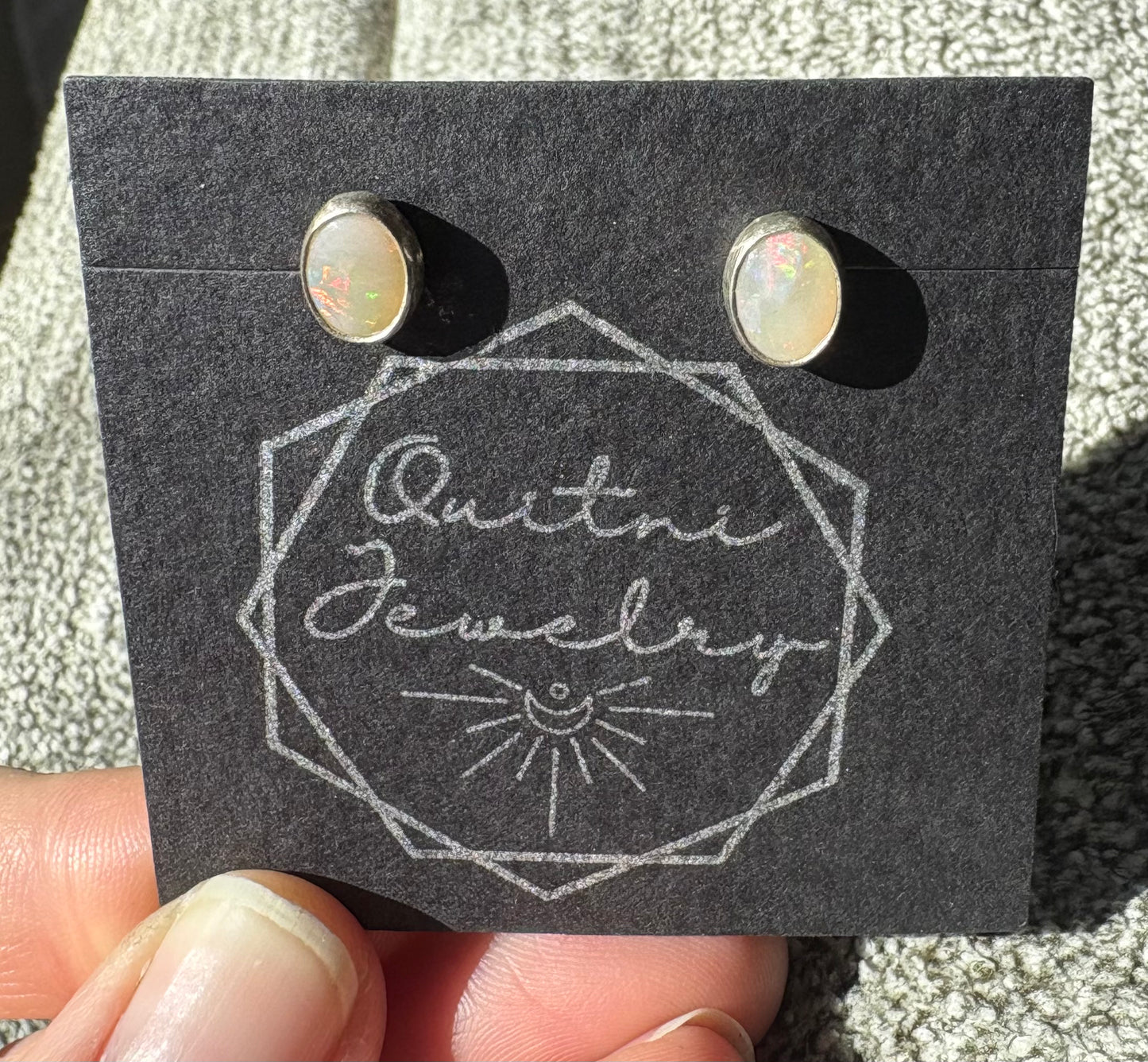 Australian Opal Earrings