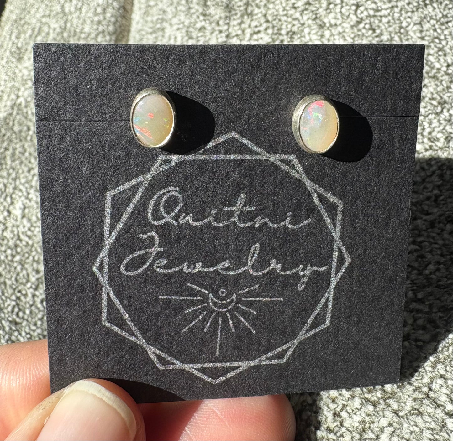 Australian Opal Earrings